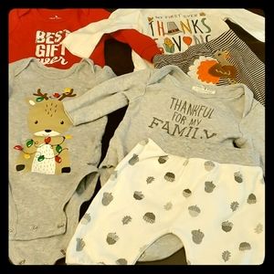 Infant Holiday Outfits 🦃🎄